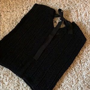 Loft- sleeveless popover sweater v-neck